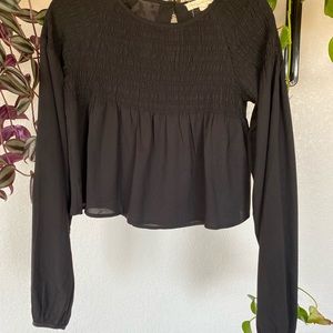 Free People back long sleeve